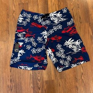 Columbia Omni-Shade Men’s Fishing, Swim shorts. Size 36 waist. PFG series.